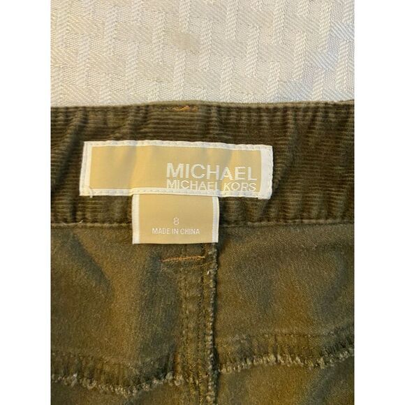 Michael Michael Kors brown corduroy pants size 2 - Picture 5 of 7